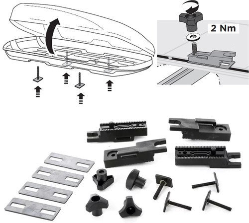 Thule track bolts - thule, adapter