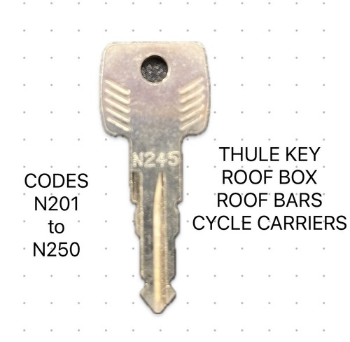Thule key codes n201 - codes, to