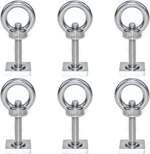 6pcs track roof - t, rack
