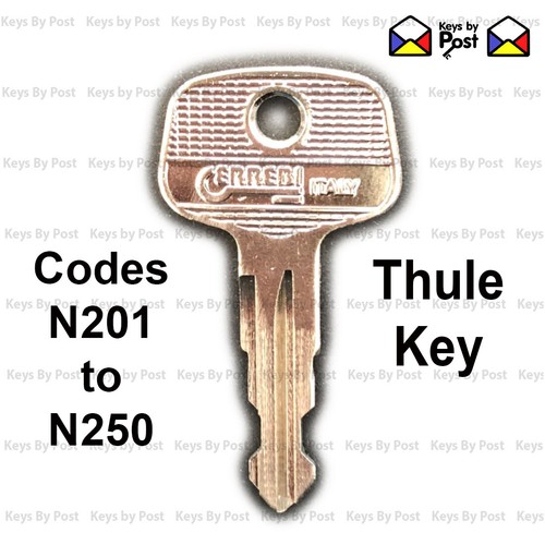 Thule key codes n201 to - ,